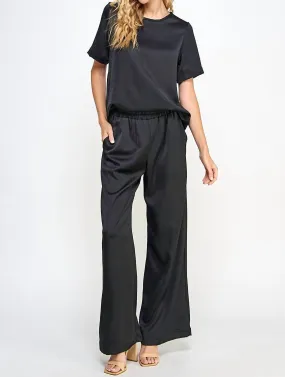 2 Hearts Apparel - Solid Satin Set