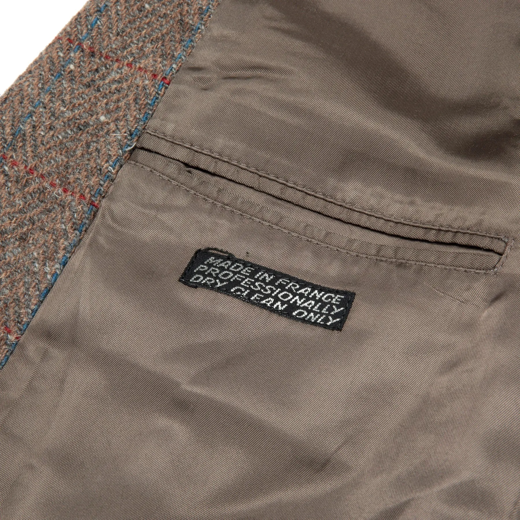 60s Vintage, Herringbone Tweed, Equestrian
