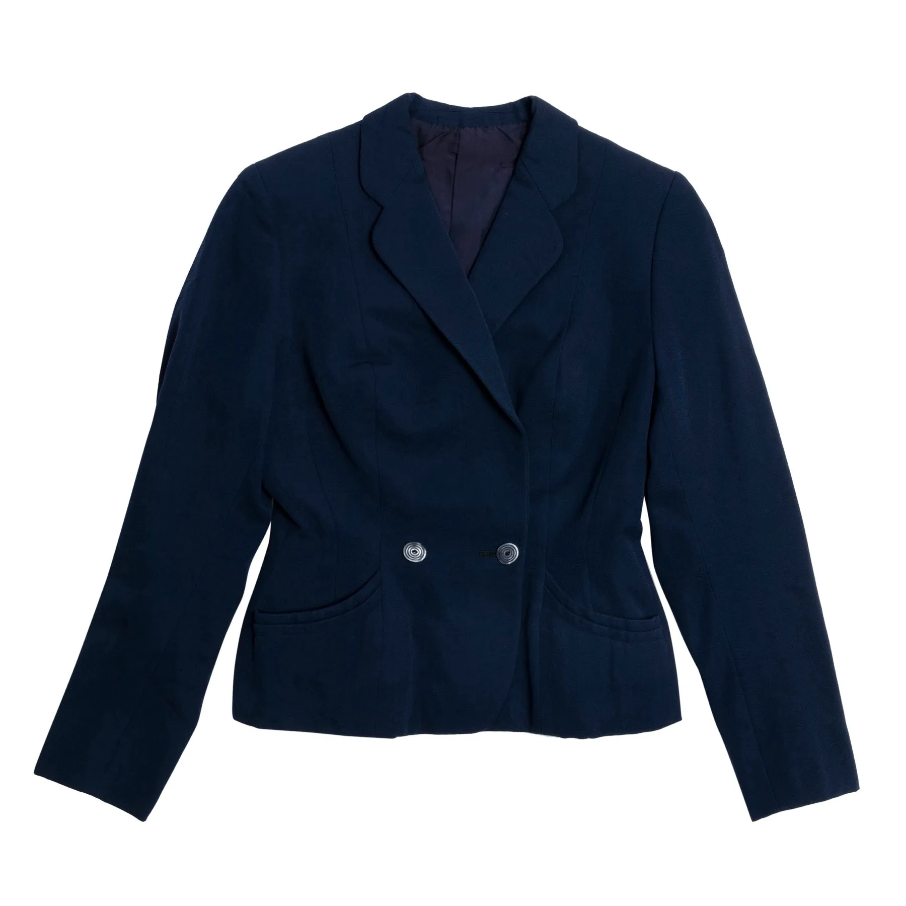 60s Vintage Sculpted Double Breasted Empire Blazer