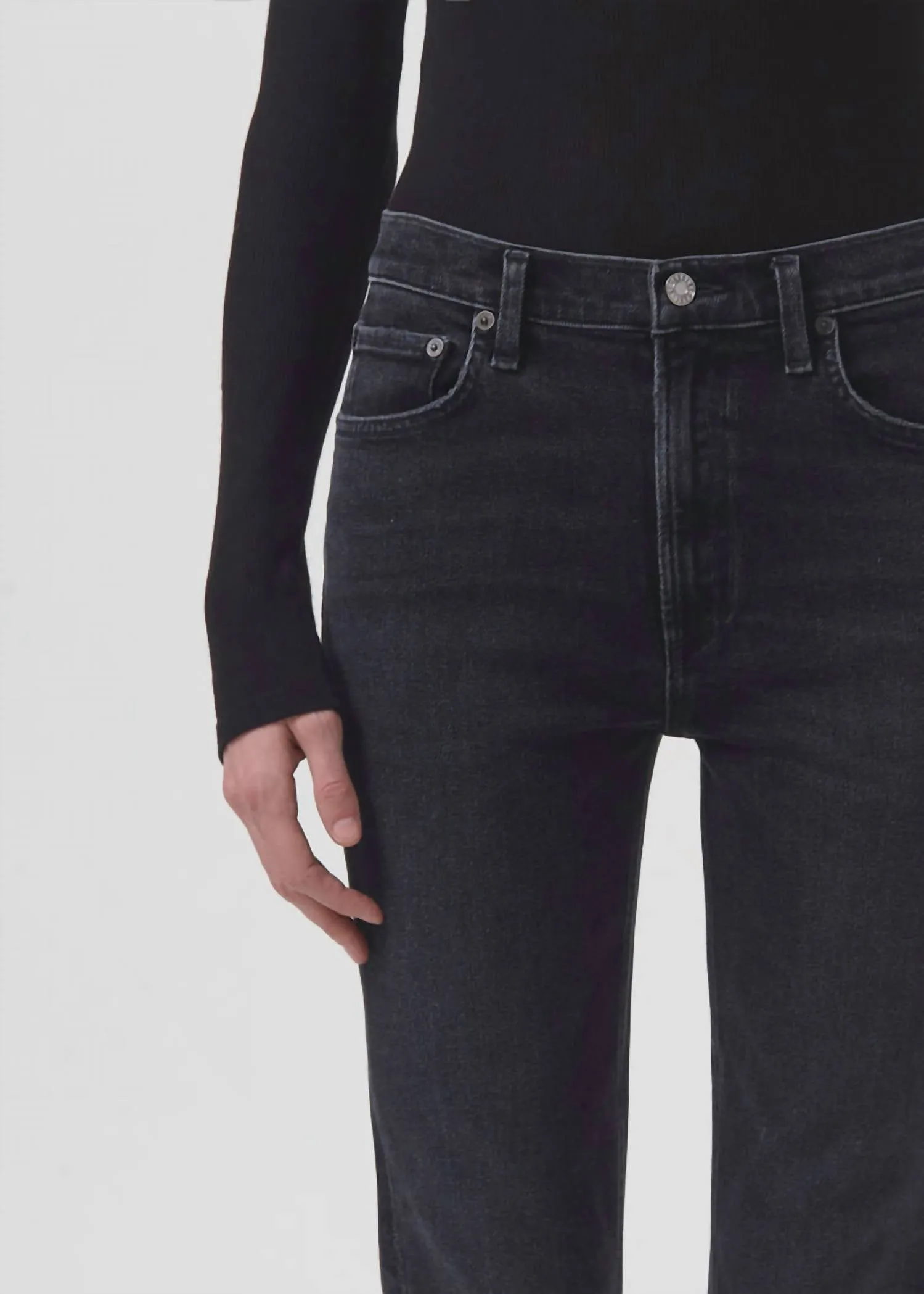 Agolde - Nico High Rise Slim Boot Jean