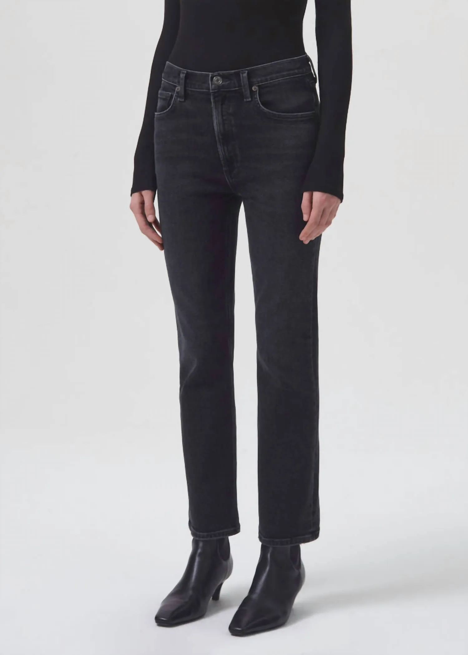 Agolde - Nico High Rise Slim Boot Jean