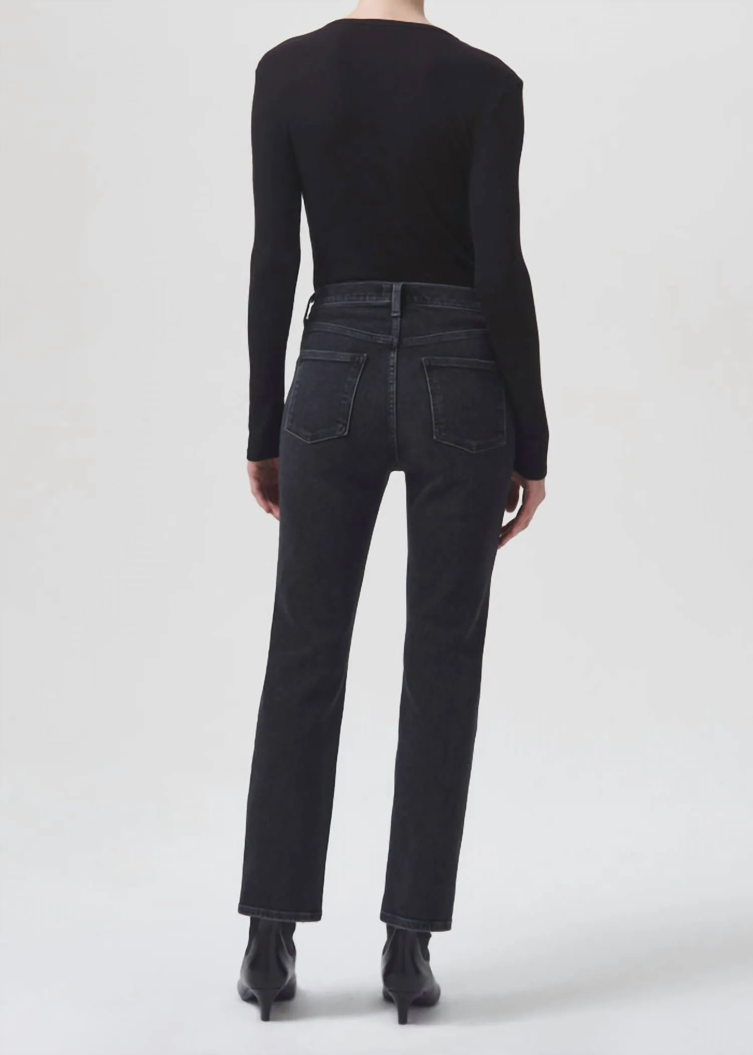 Agolde - Nico High Rise Slim Boot Jean