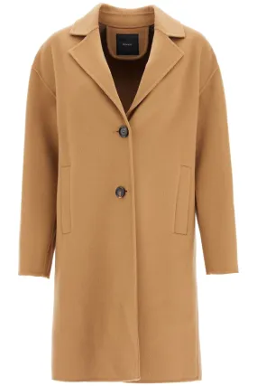 DOUBLE WOOL COAT WITH SCREWDRIVER DESIGN