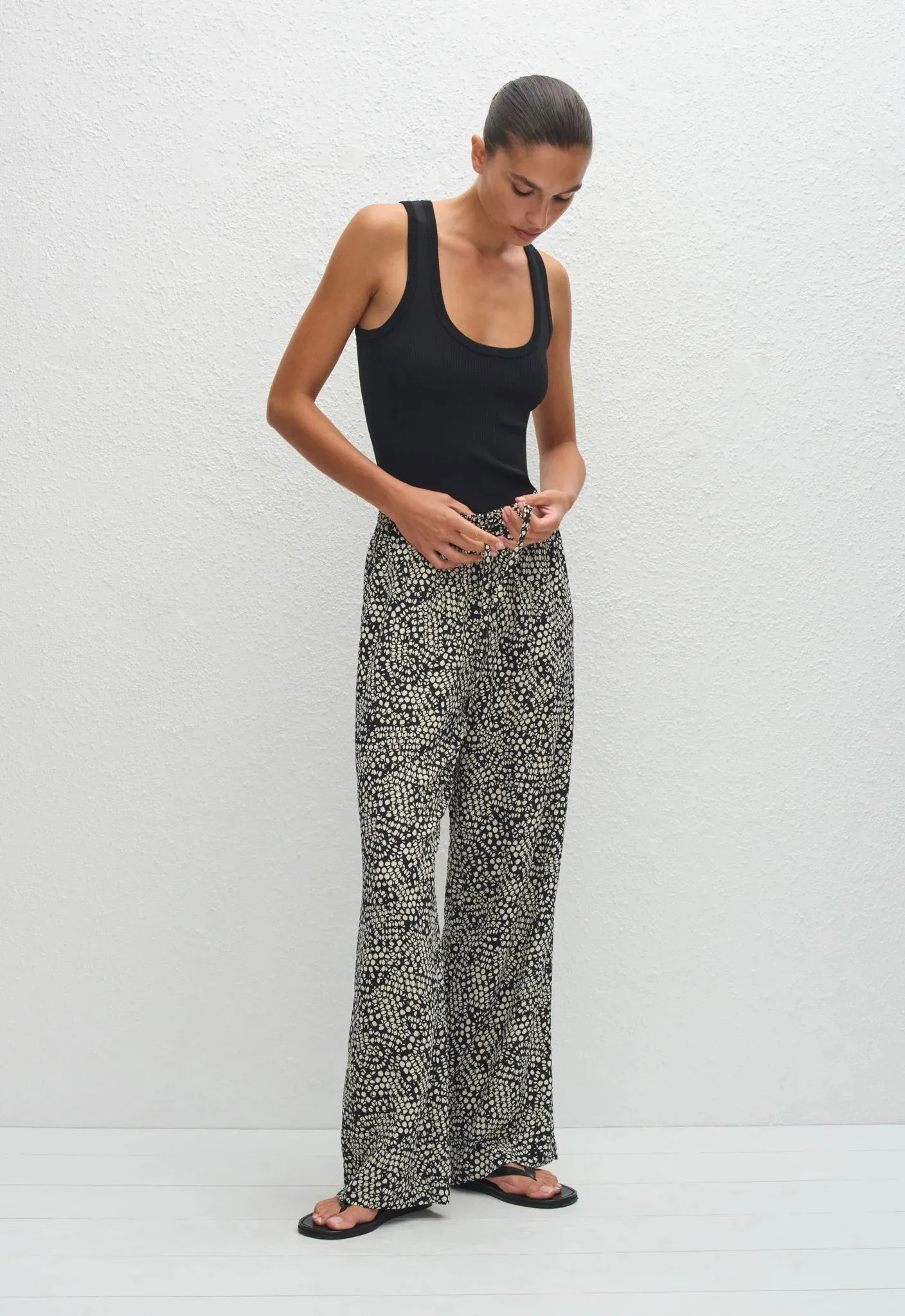 Matteau Drawstring Trouser in Kyoto