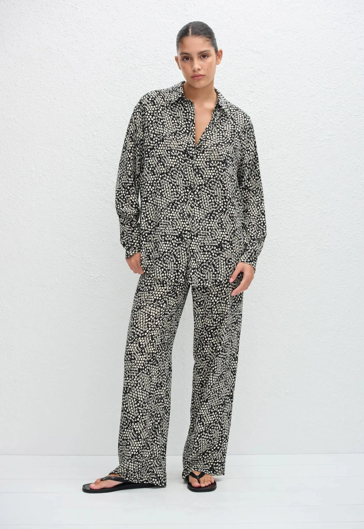 Matteau Drawstring Trouser in Kyoto