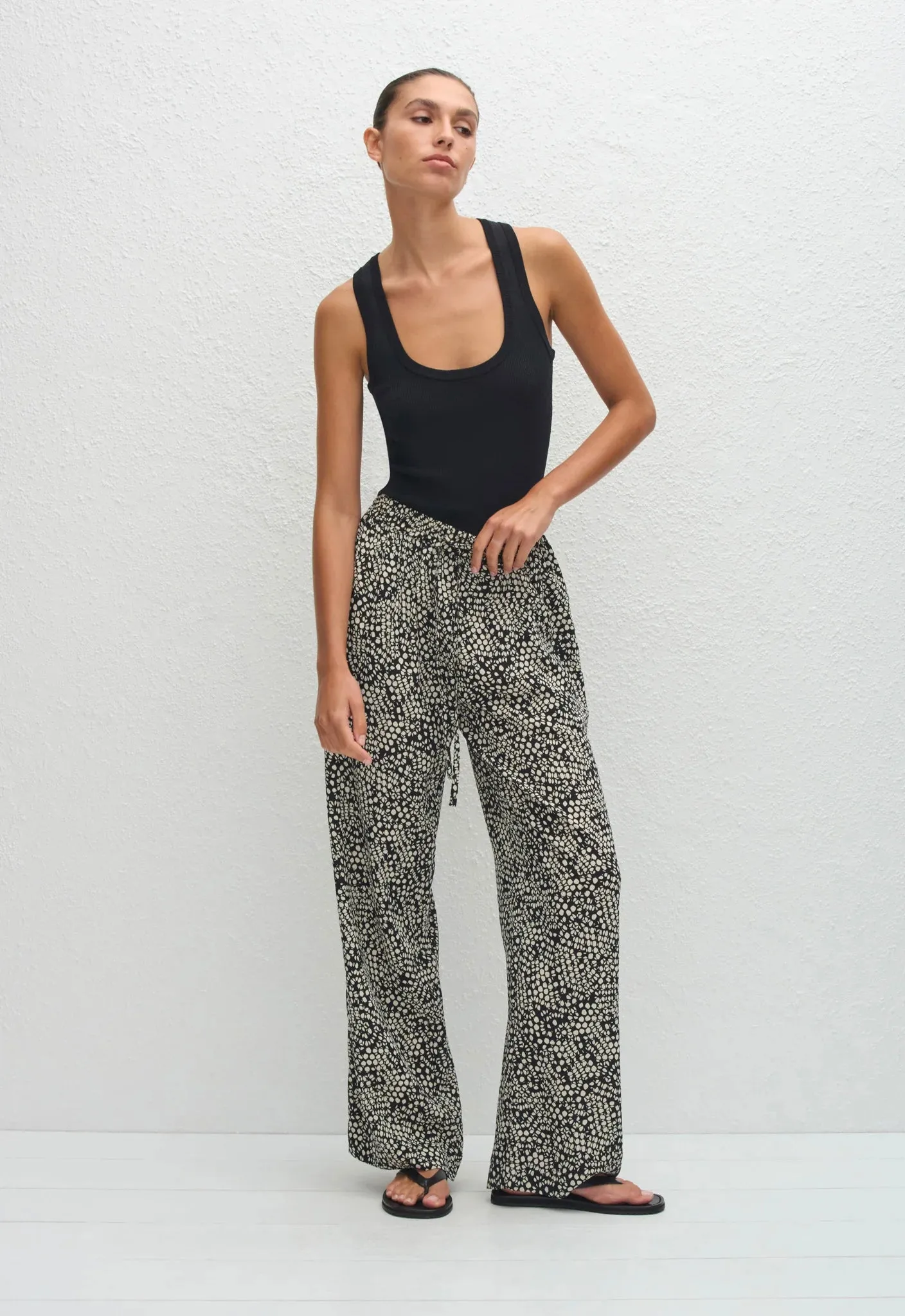 Matteau Drawstring Trouser in Kyoto