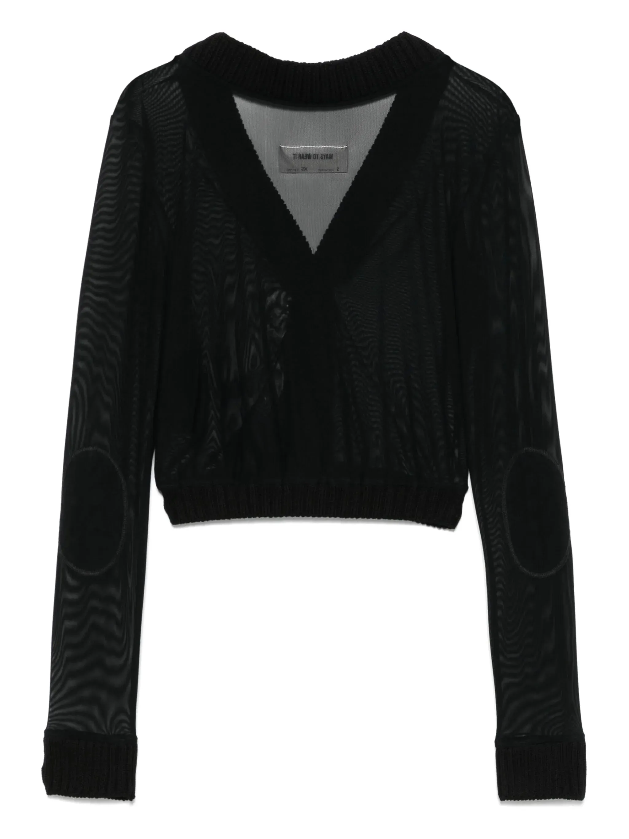 Mesh Cardigan