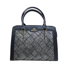 Miss Alita Women's Structured Handbag with Woven Design