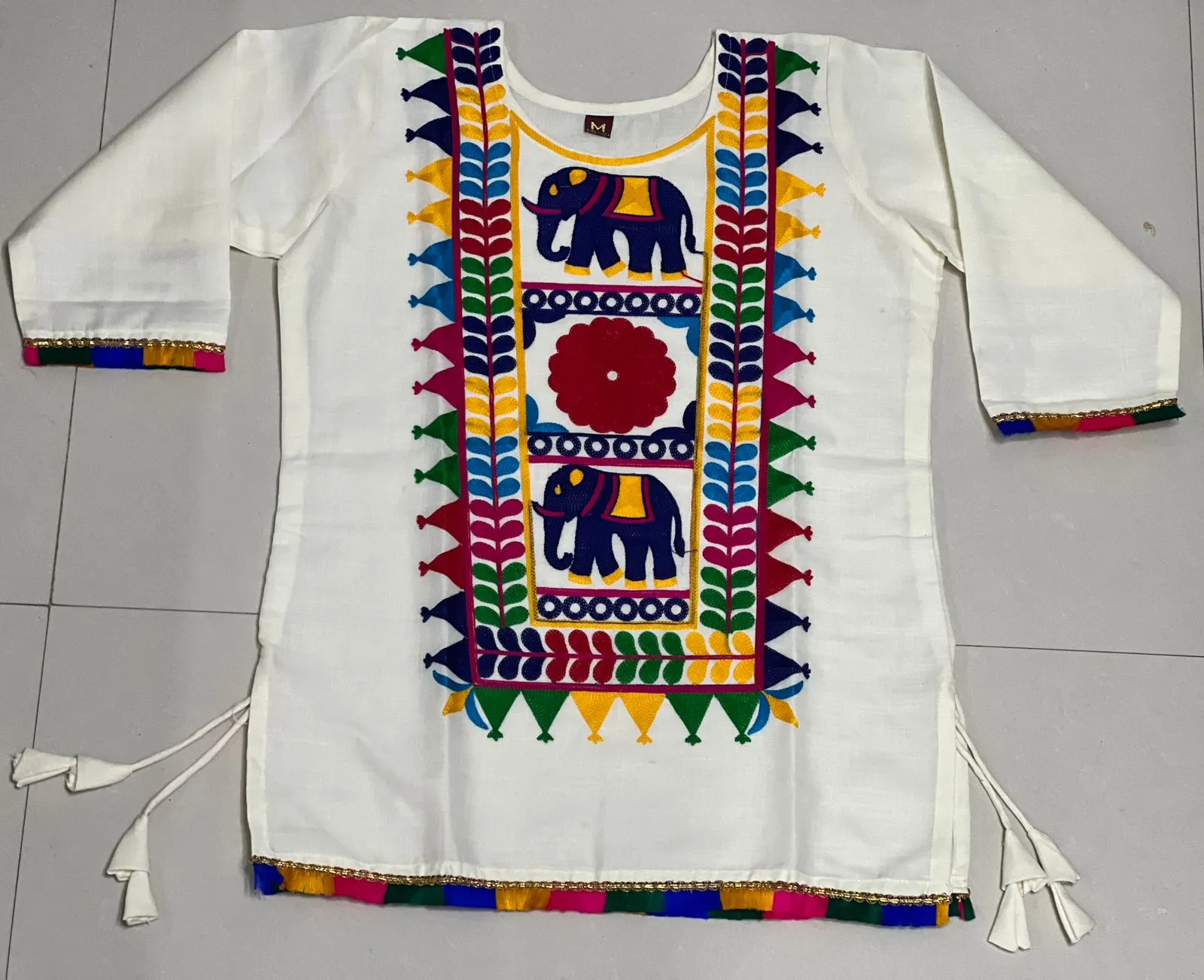 Navratri Garba Special Rayon Cotton Women's Top