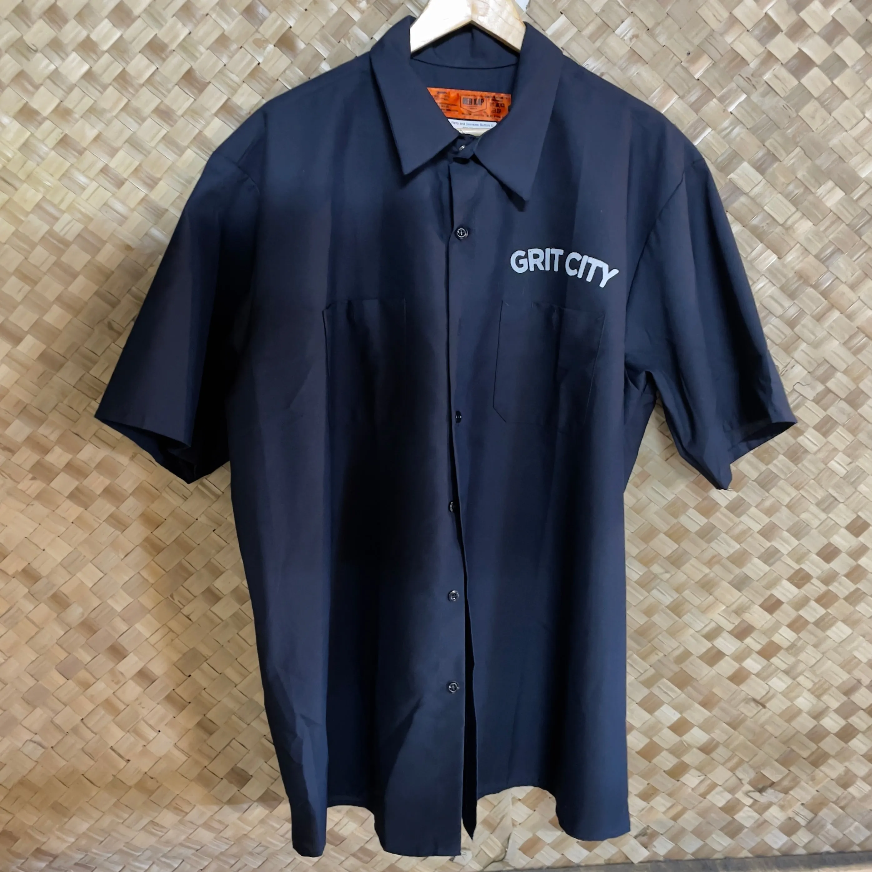 Parts and Services Button Up