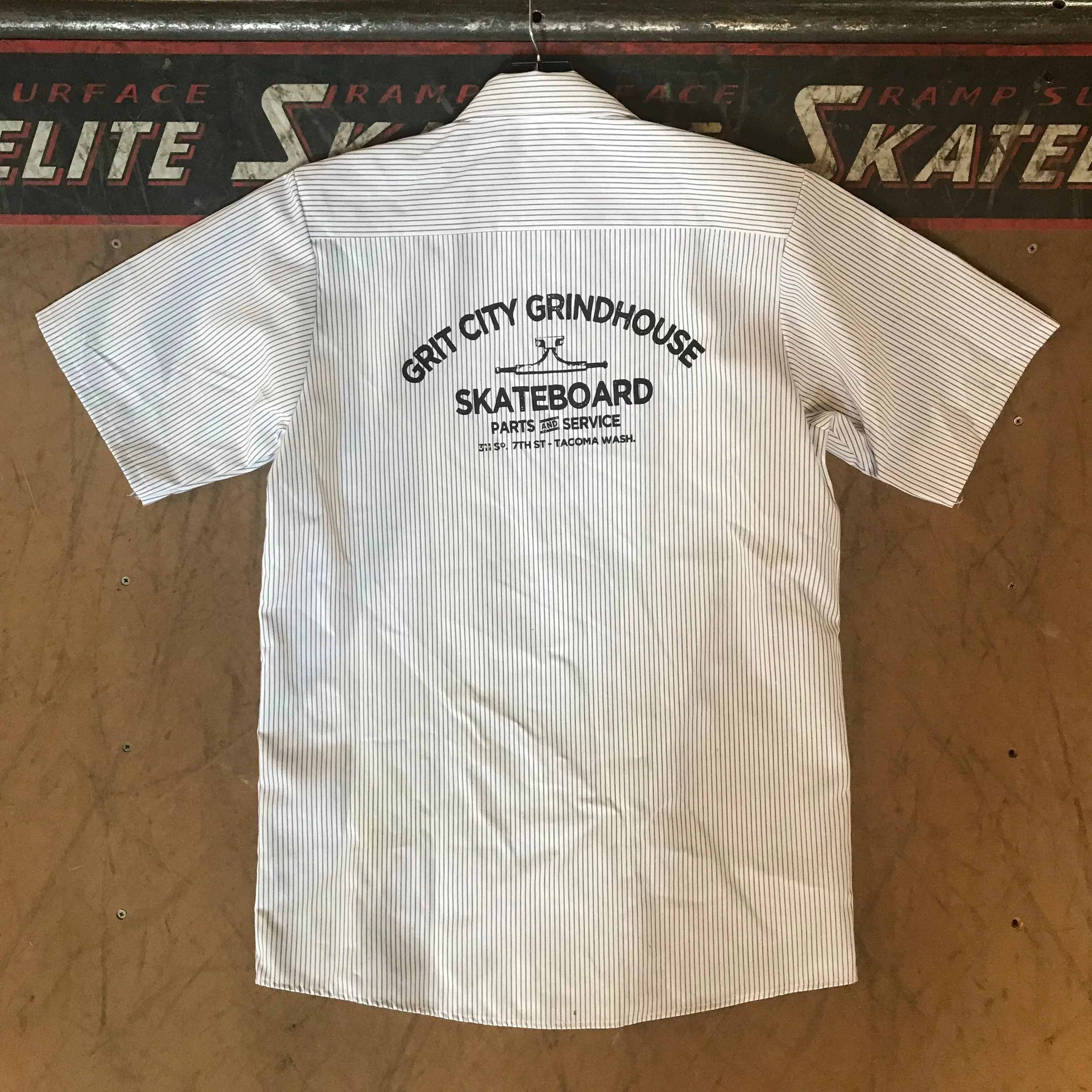 Parts and Services Button Up