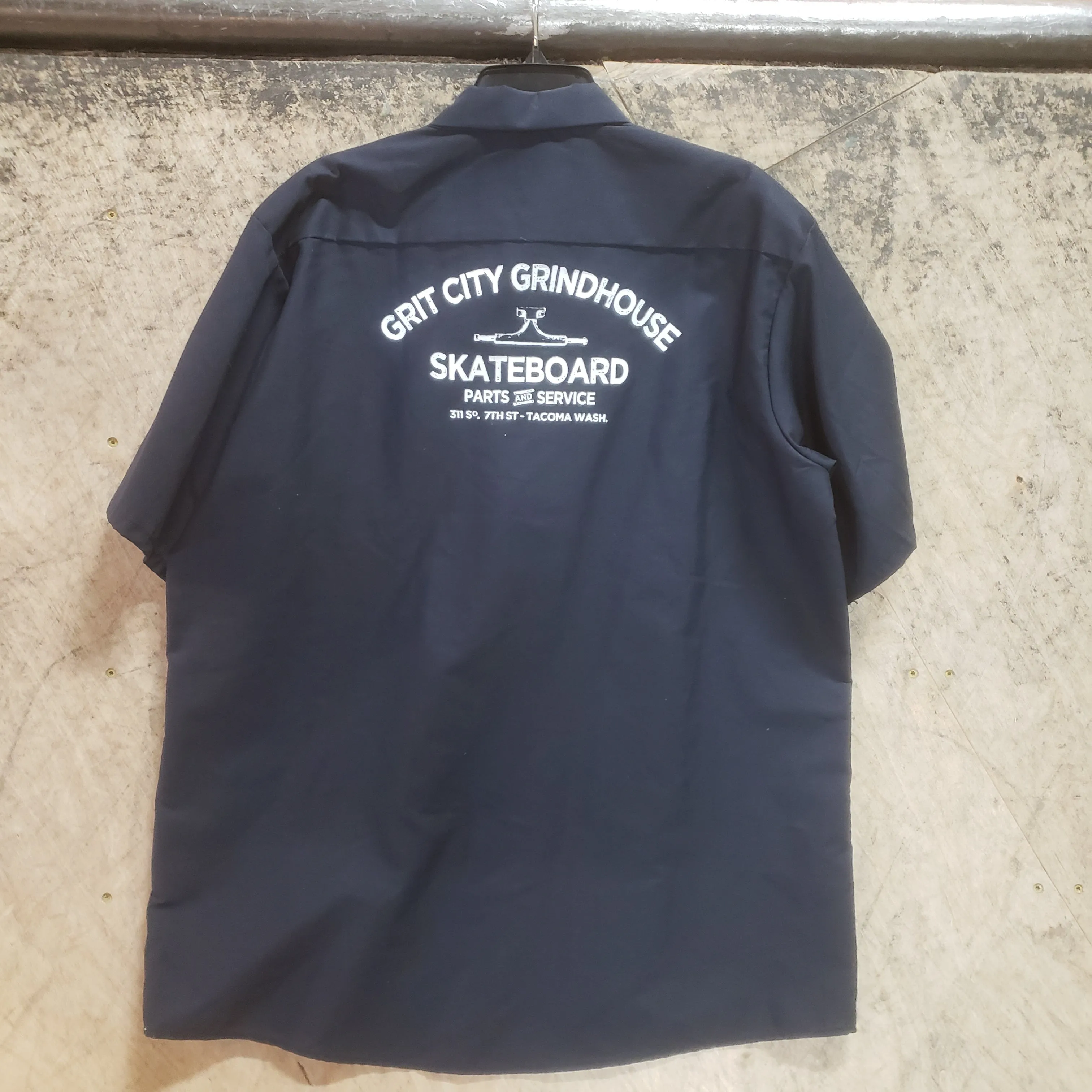 Parts and Services Button Up