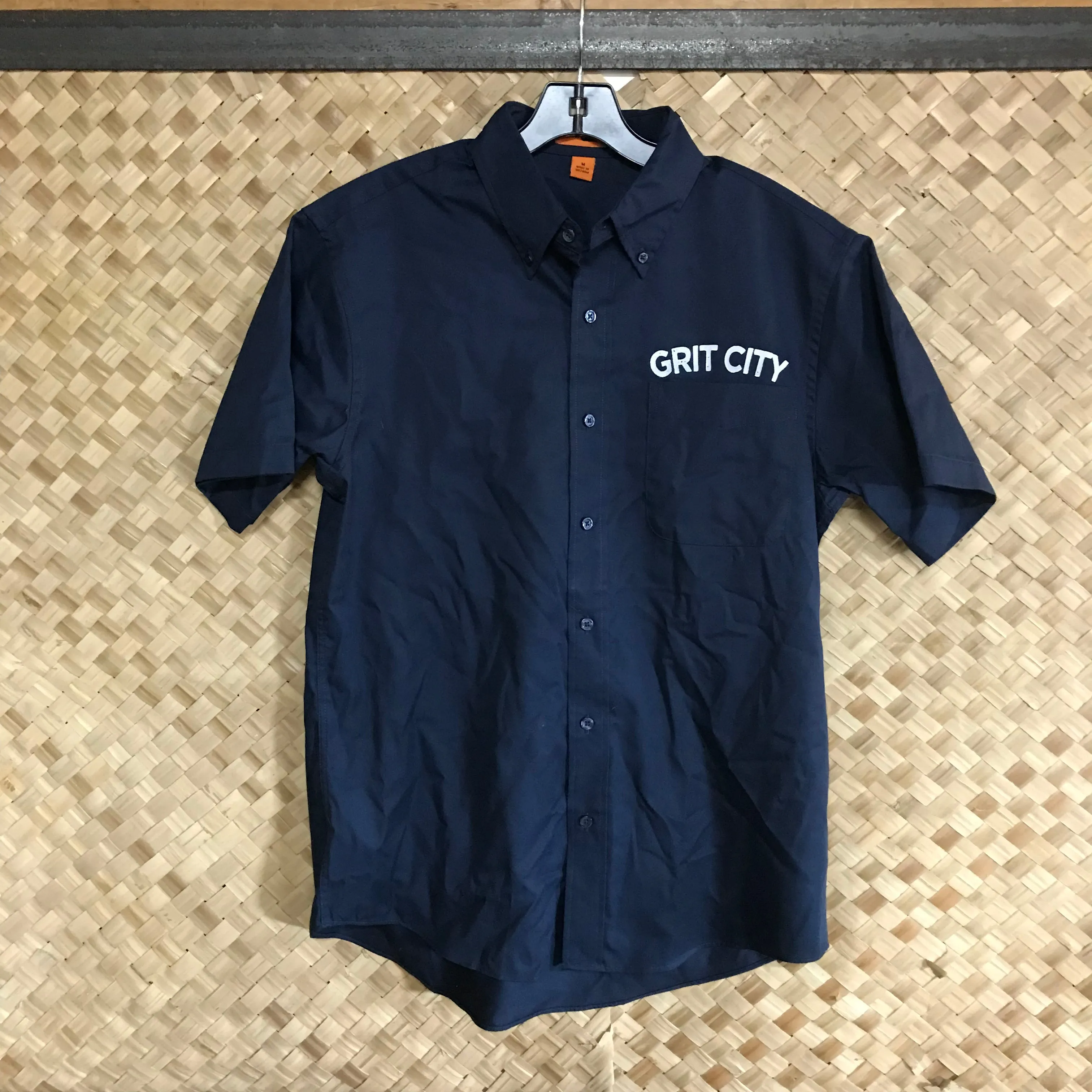 Parts and Services Button Up