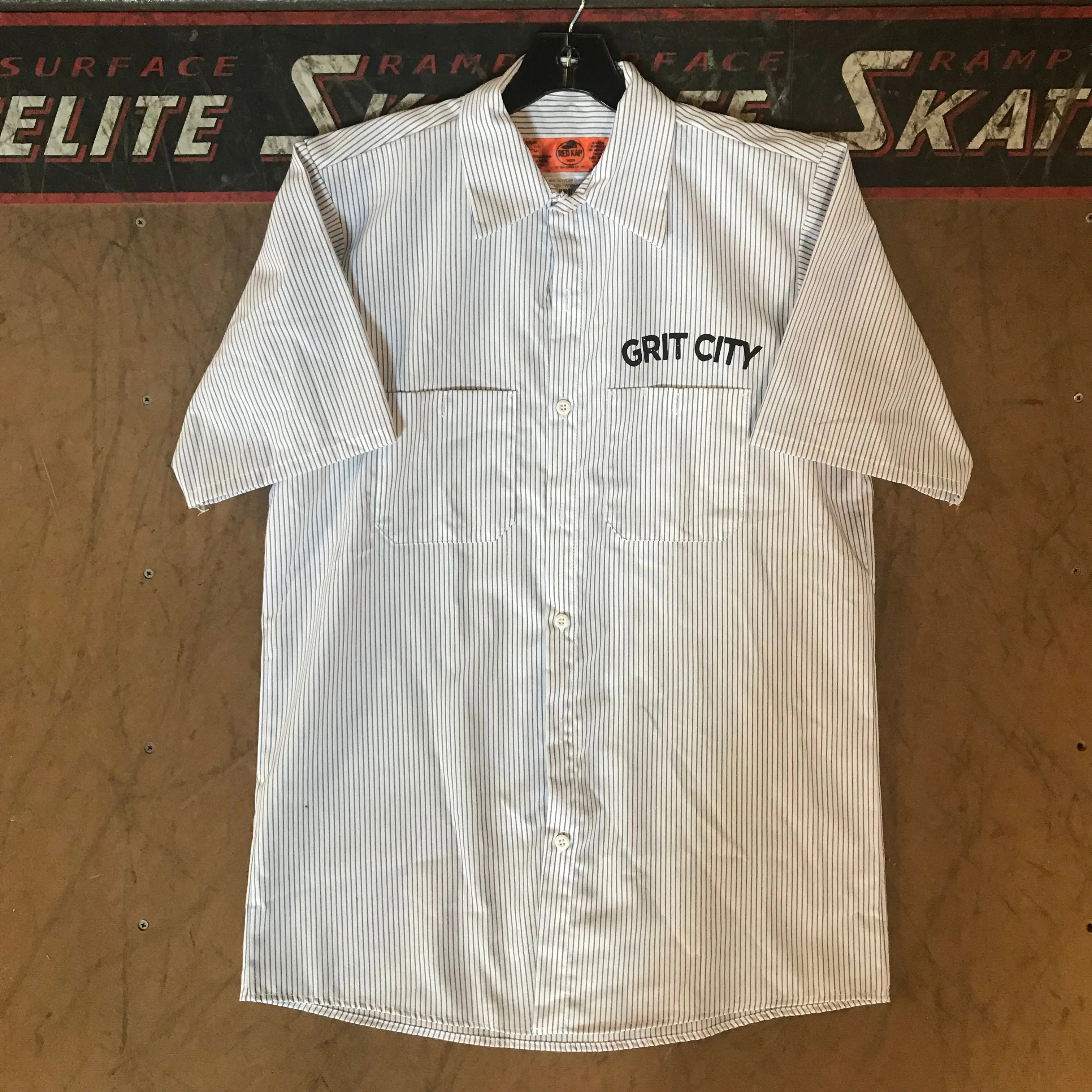 Parts and Services Button Up