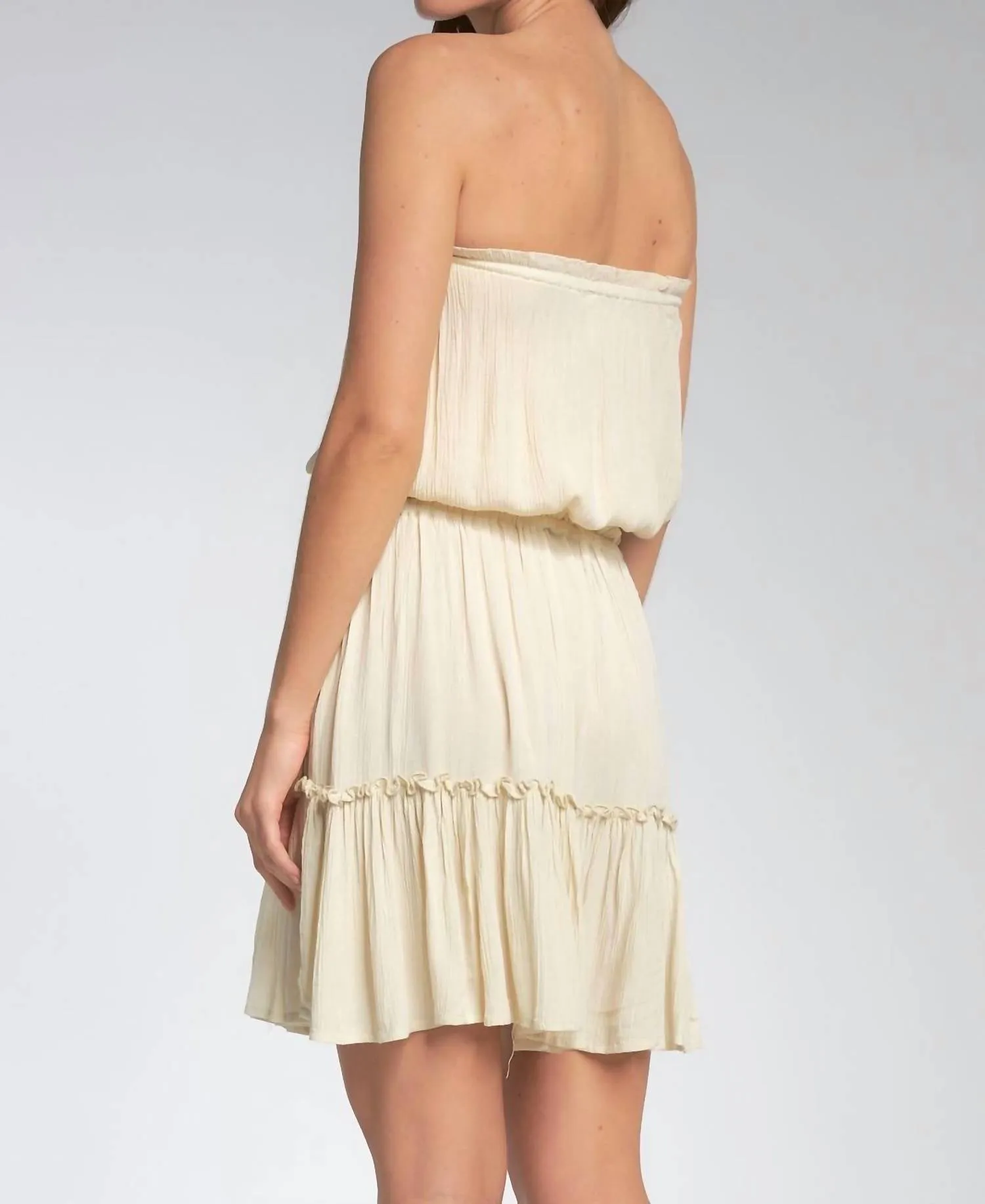 "NEENA" STRAPLESS TUBE TOP