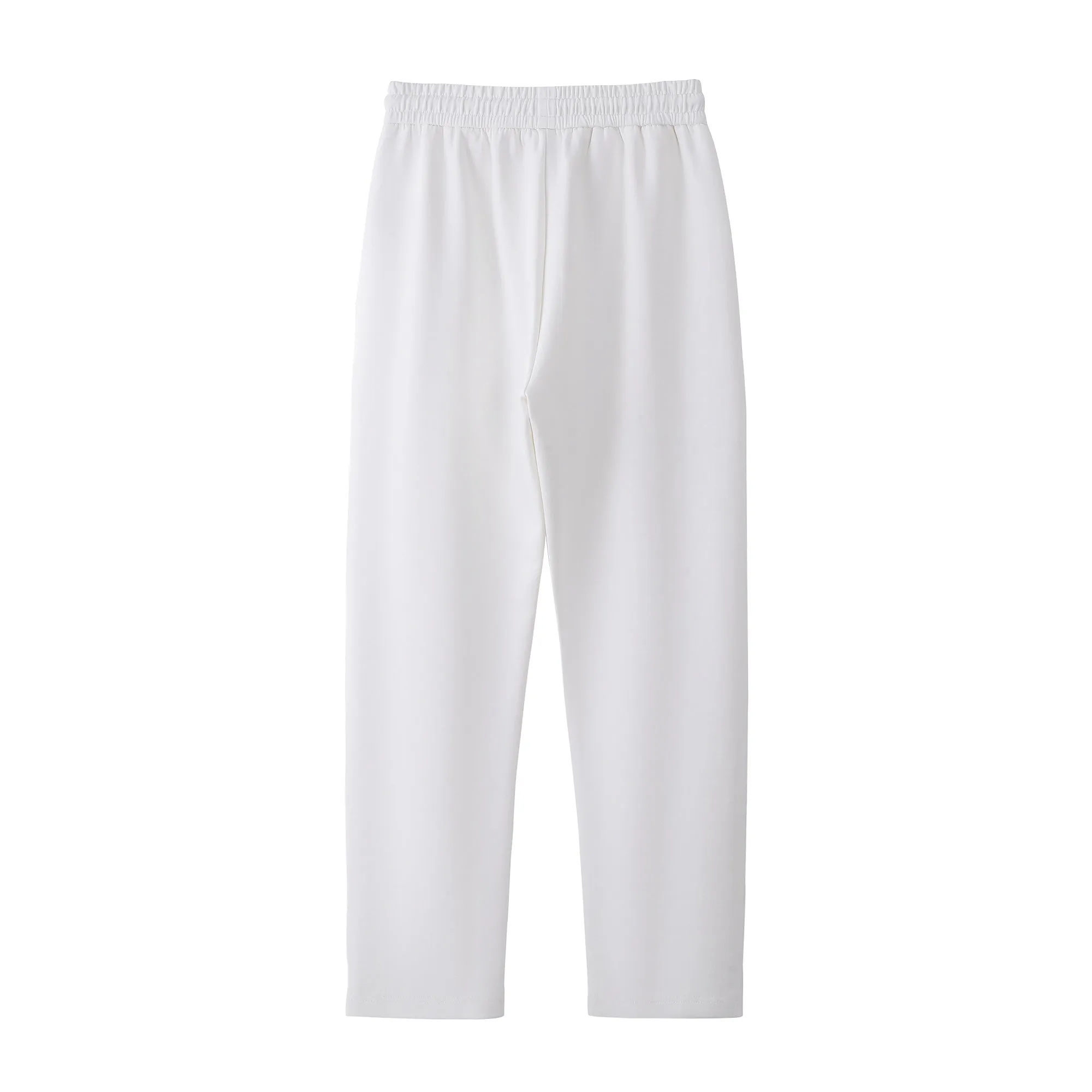Yosqi Embossed Logo Pants(White)